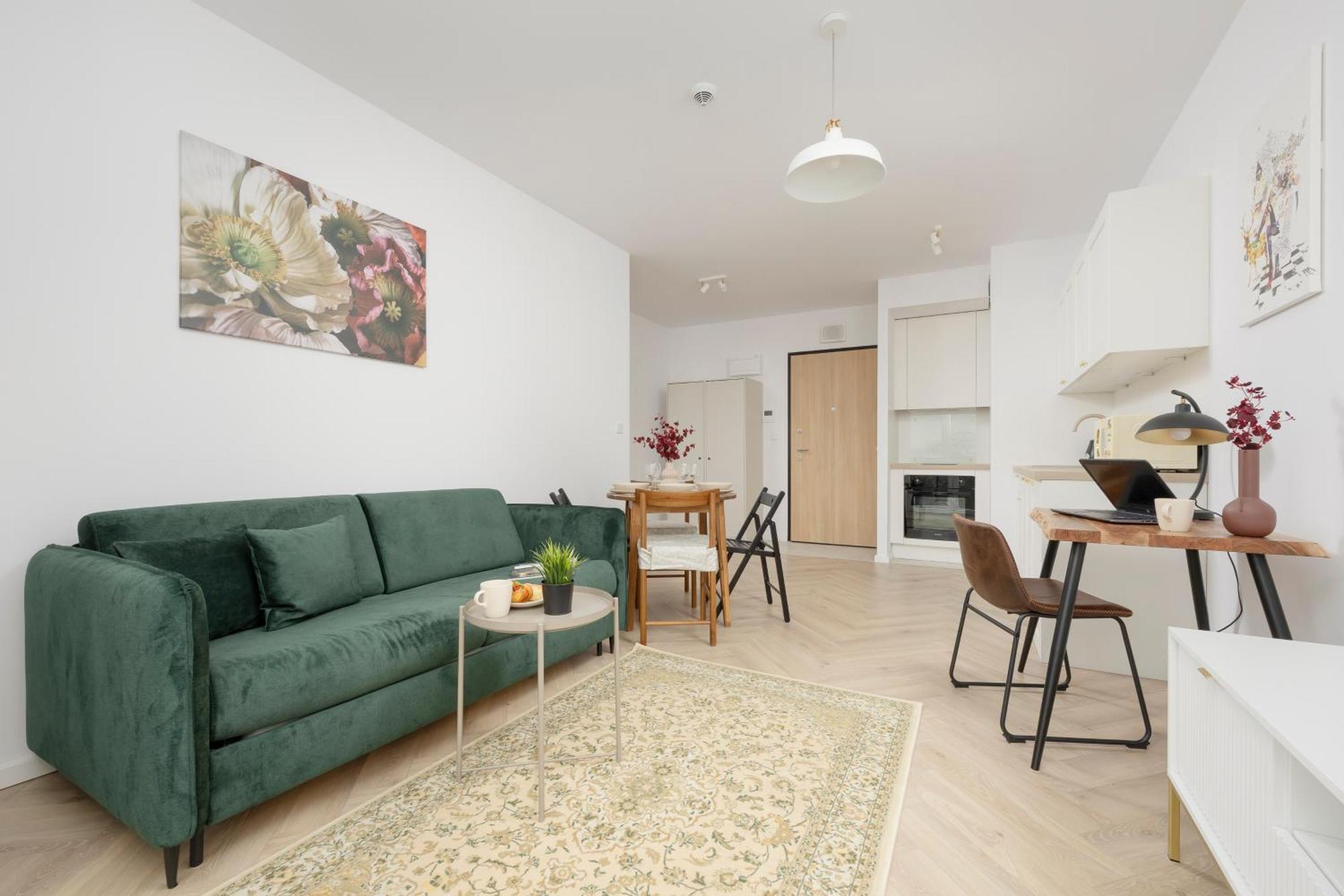 Modern Apartment With Balcony Near Aleje Jerozolimskie By Noclegi Renters Varšava Exteriér fotografie